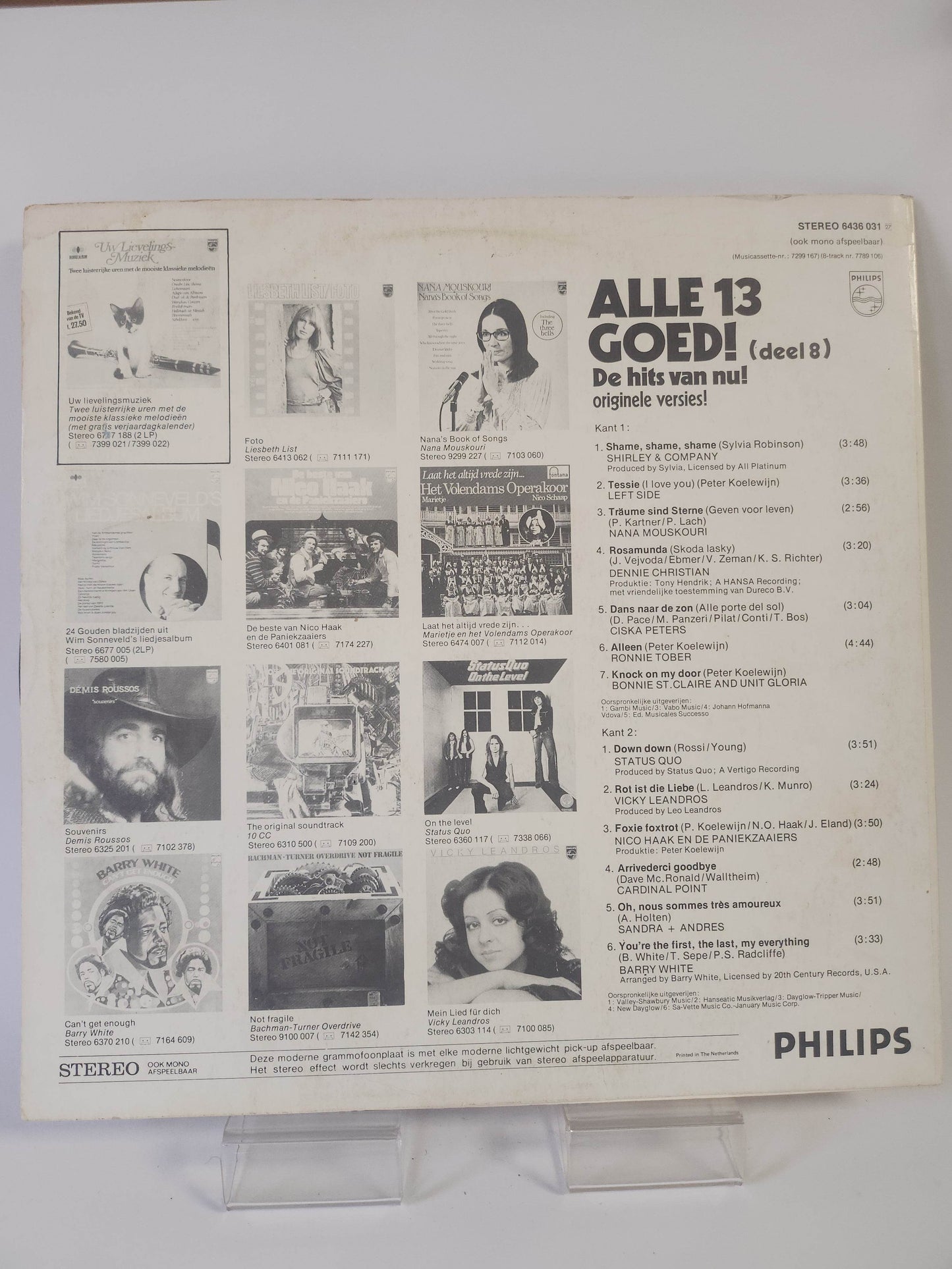 Alle 13 Goed Deel 8 LP Vinyl - Feniks Gameshop