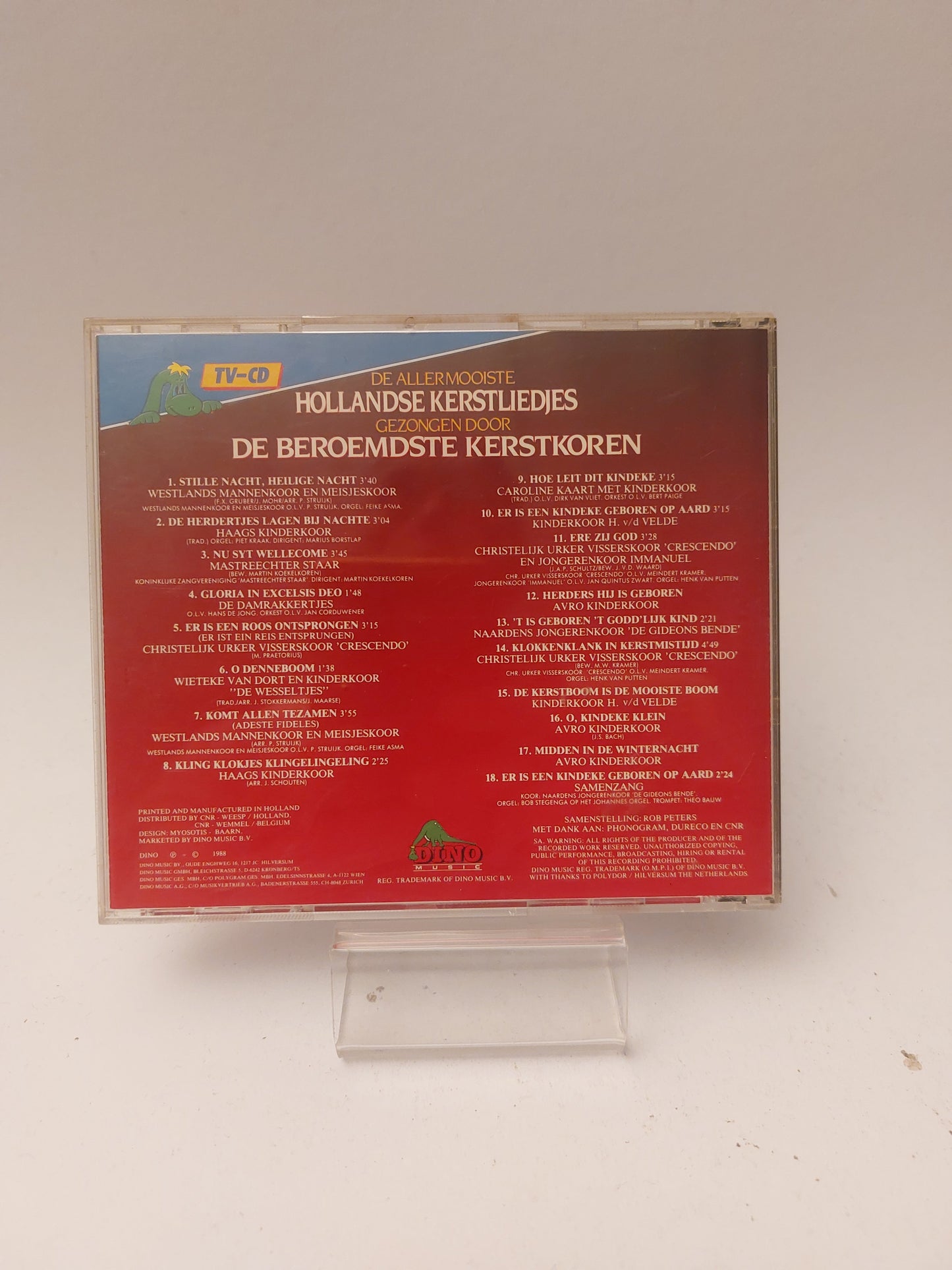 Allermooiste Hollandse Kerstliedjes gezongen door de Beroemste Kerstkoren CD - Cd