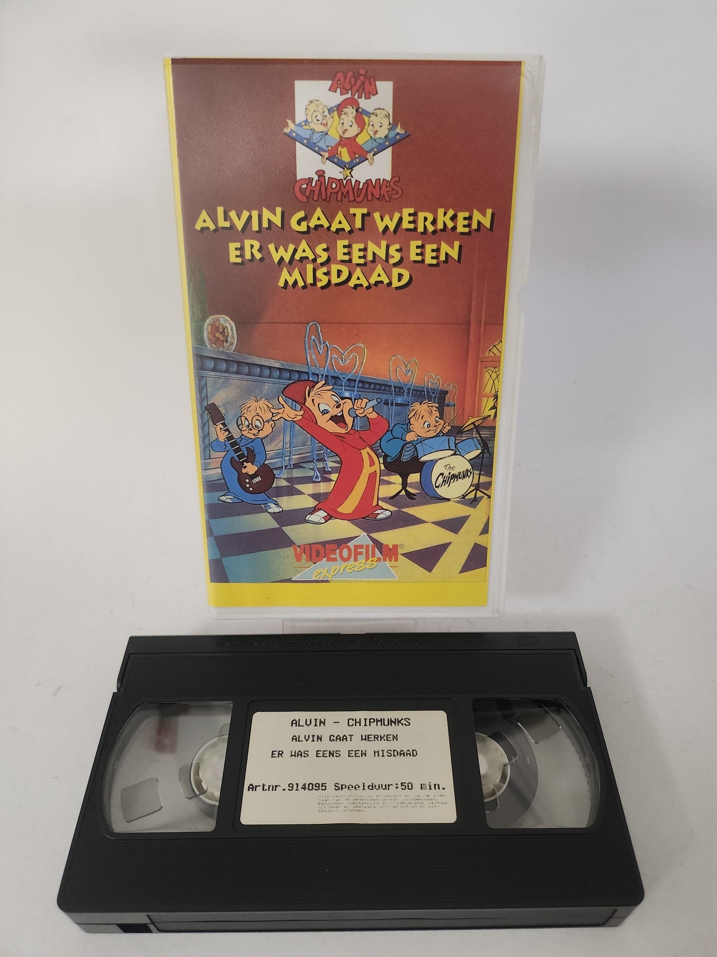 Alvin and the Chipmunks Dubbel Verhaal VHS Kids - VHS Kids