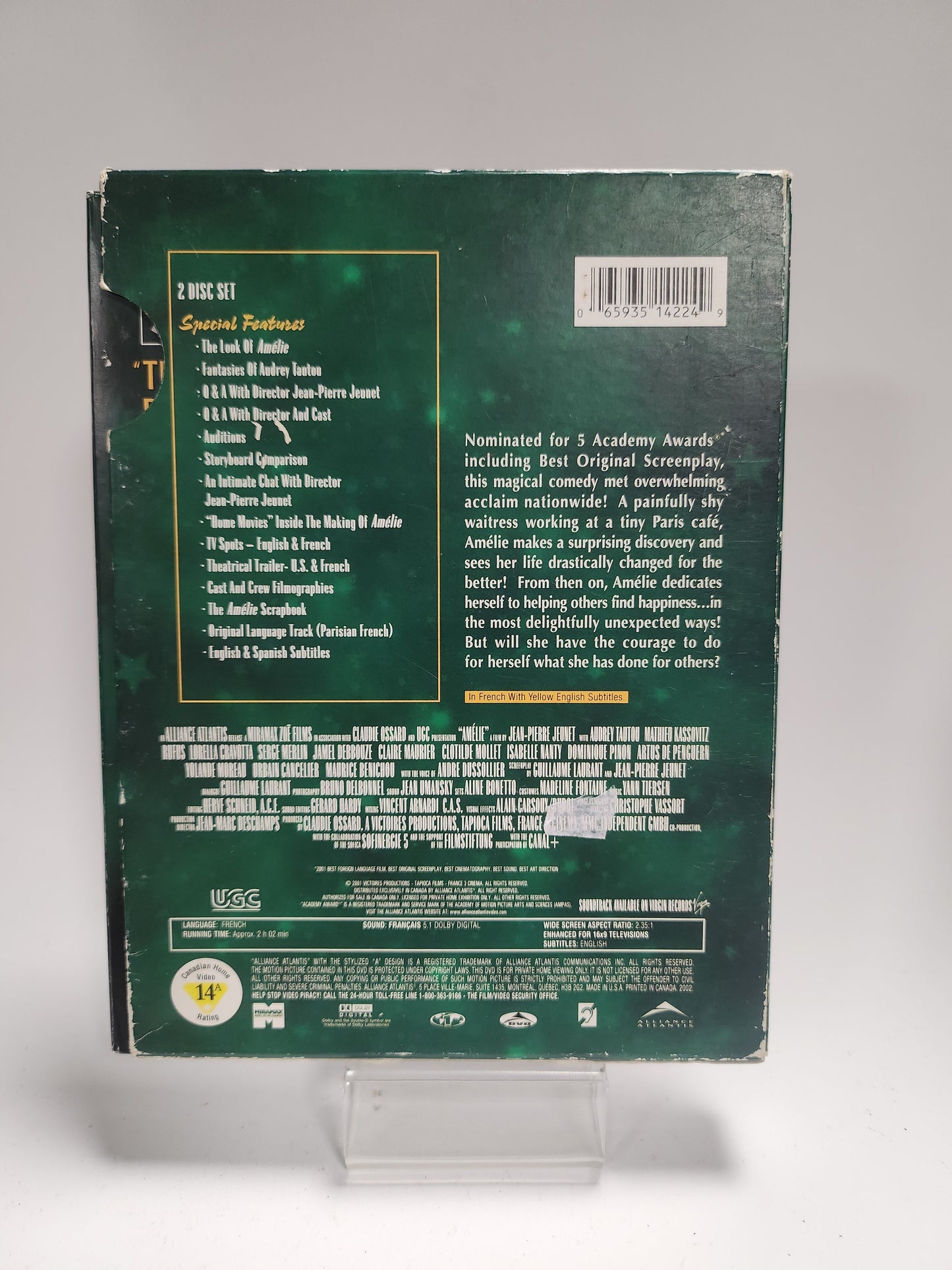Amelie 2 Disc Edition DVD Box - Dvd Volwassenen