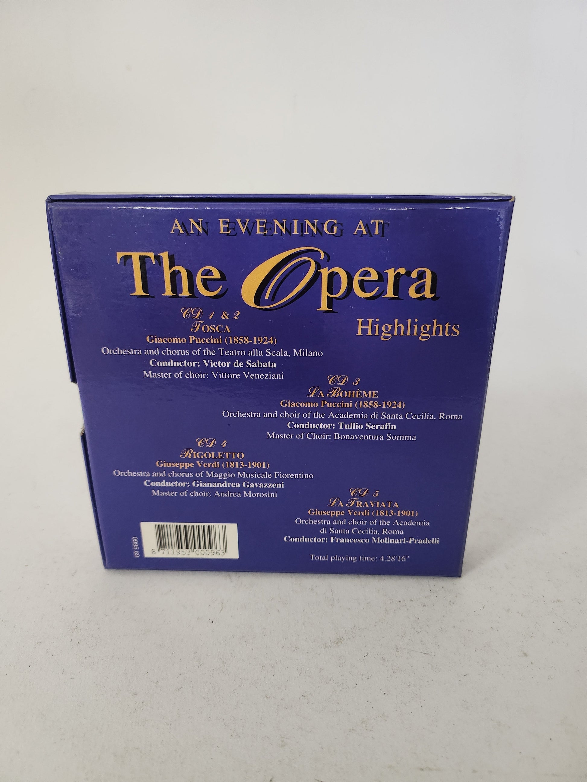 An Evening at the Opera CD Box - Cd