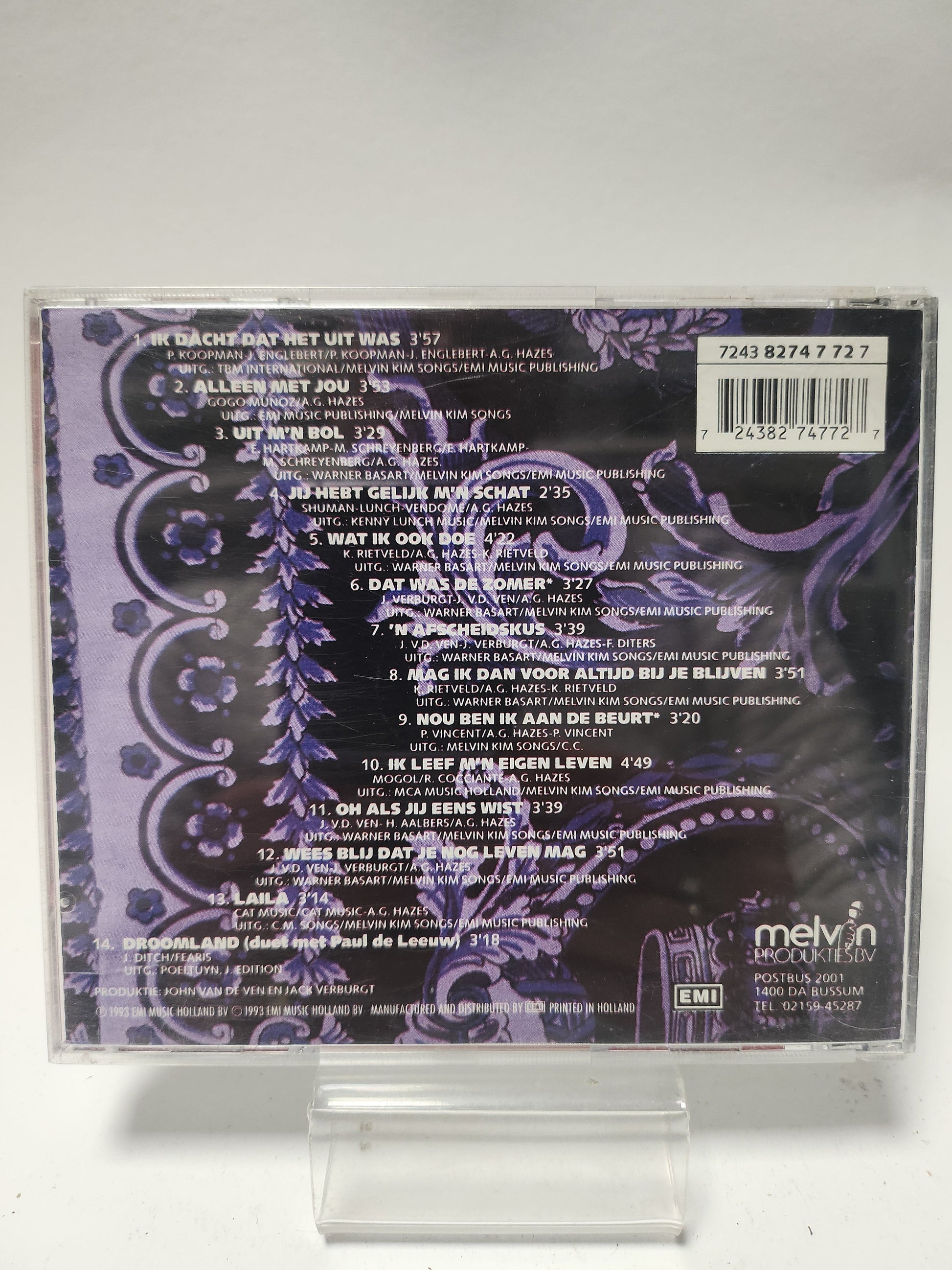 Andre Hazes: Met Heel mijn Hart CD - Cd