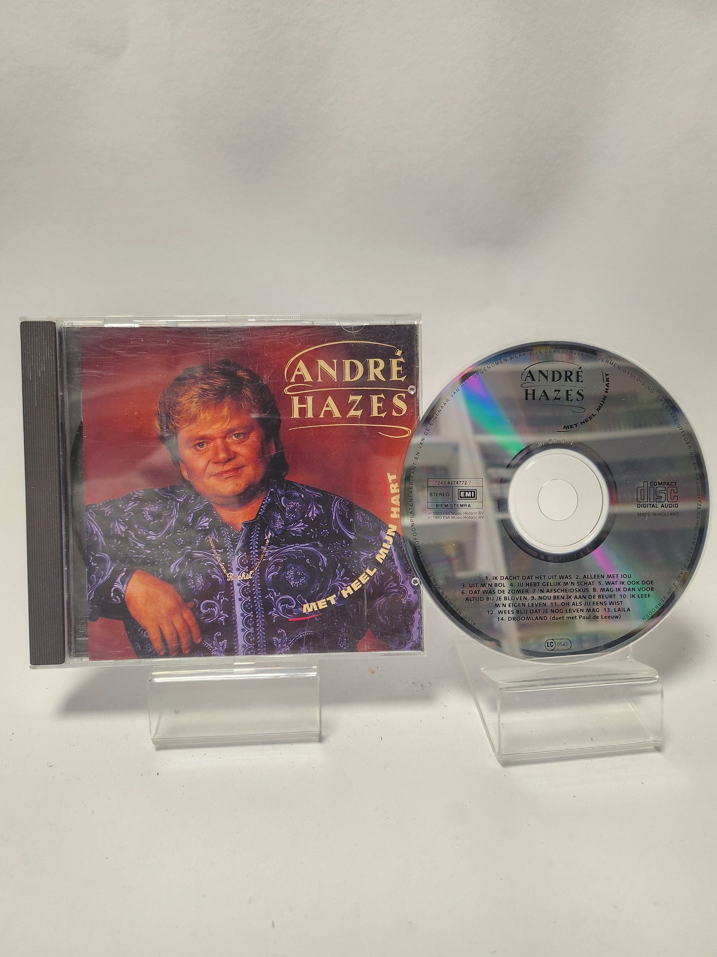 Andre Hazes: Met Heel mijn Hart CD - Cd