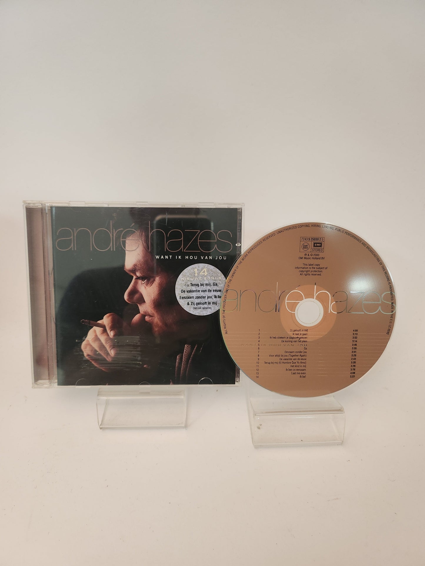 Andre Hazes: Want ik Hou van Jou CD - Cd