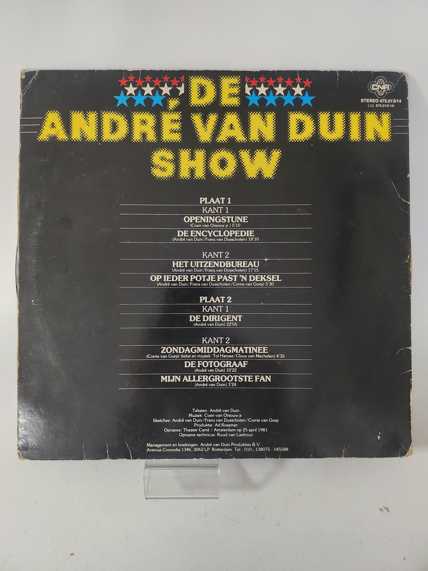 Andre van Duin Show LP Vinyl - Lp Vinyl