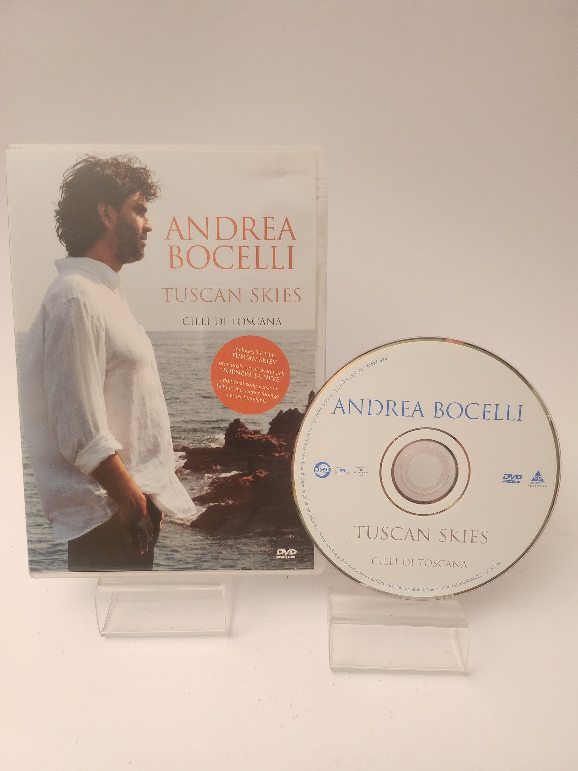 Andrea Bocelli: Tuscan Skies Dvd - Dvd Muziek