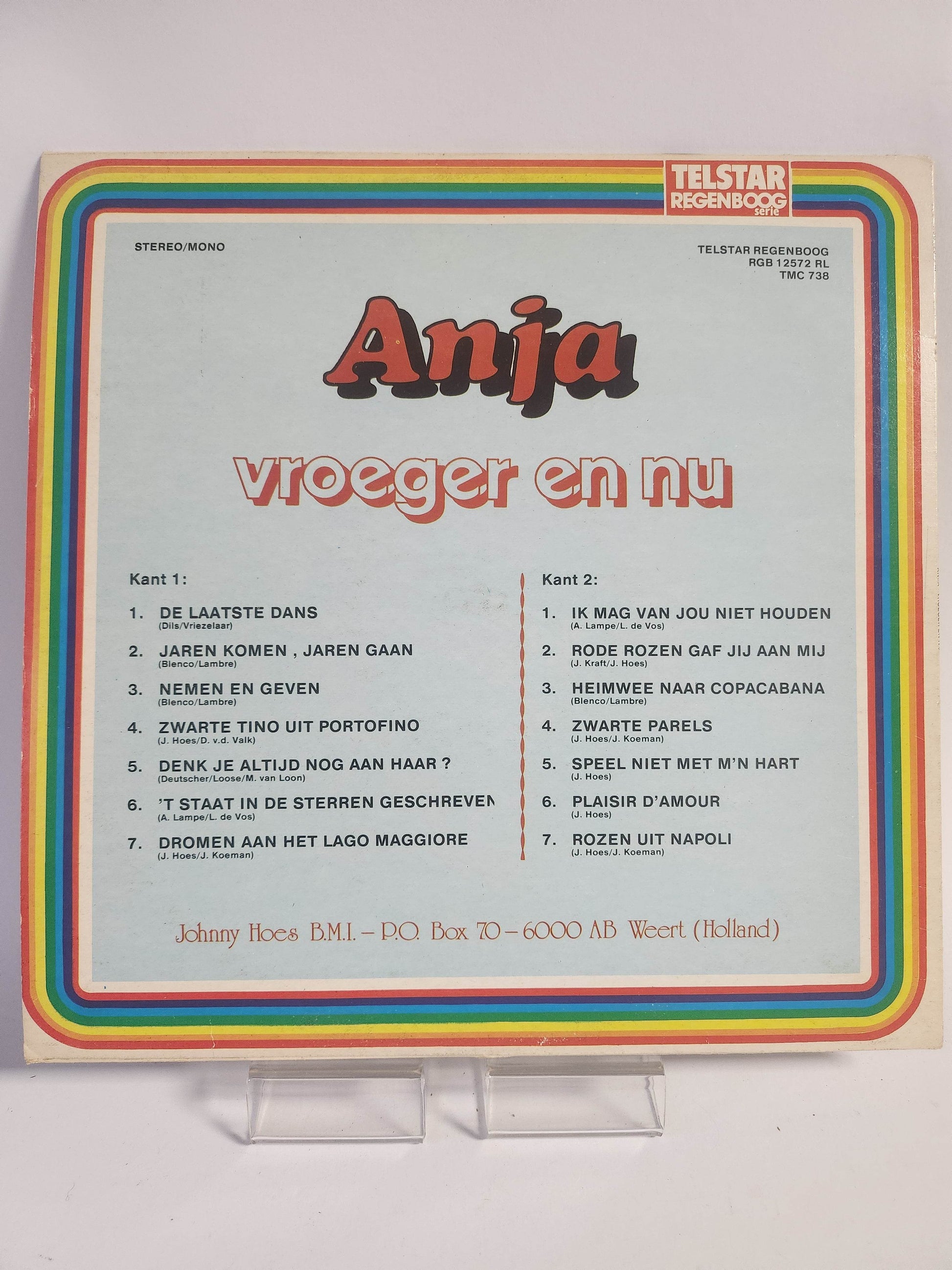 Anja: Vroeger en Nu LP Vinyl - Feniks Gameshop