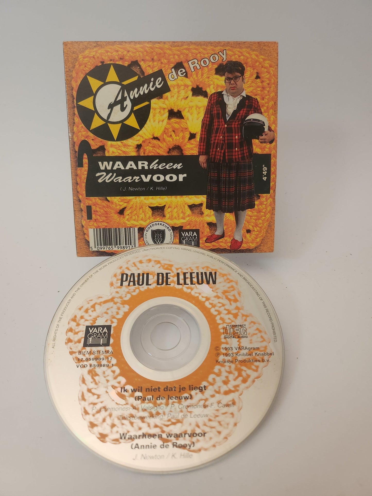 Annie de Rooy: Waarheen Waarvoor CD Single - CD Single