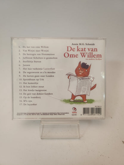 Annie MG Schmidt: de Kat van Ome Willem CD - Cd