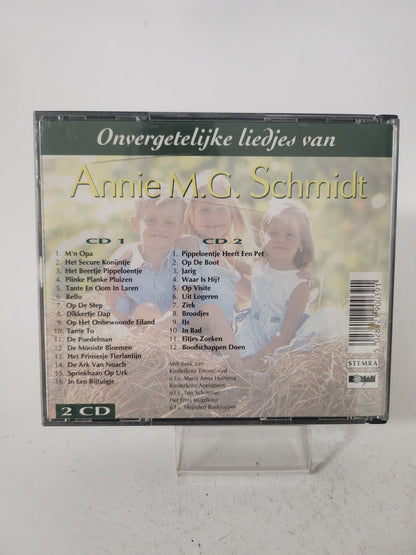 Annie MG Schmidt: Onvergetelijke Liedjes Dubbel CD - Cd