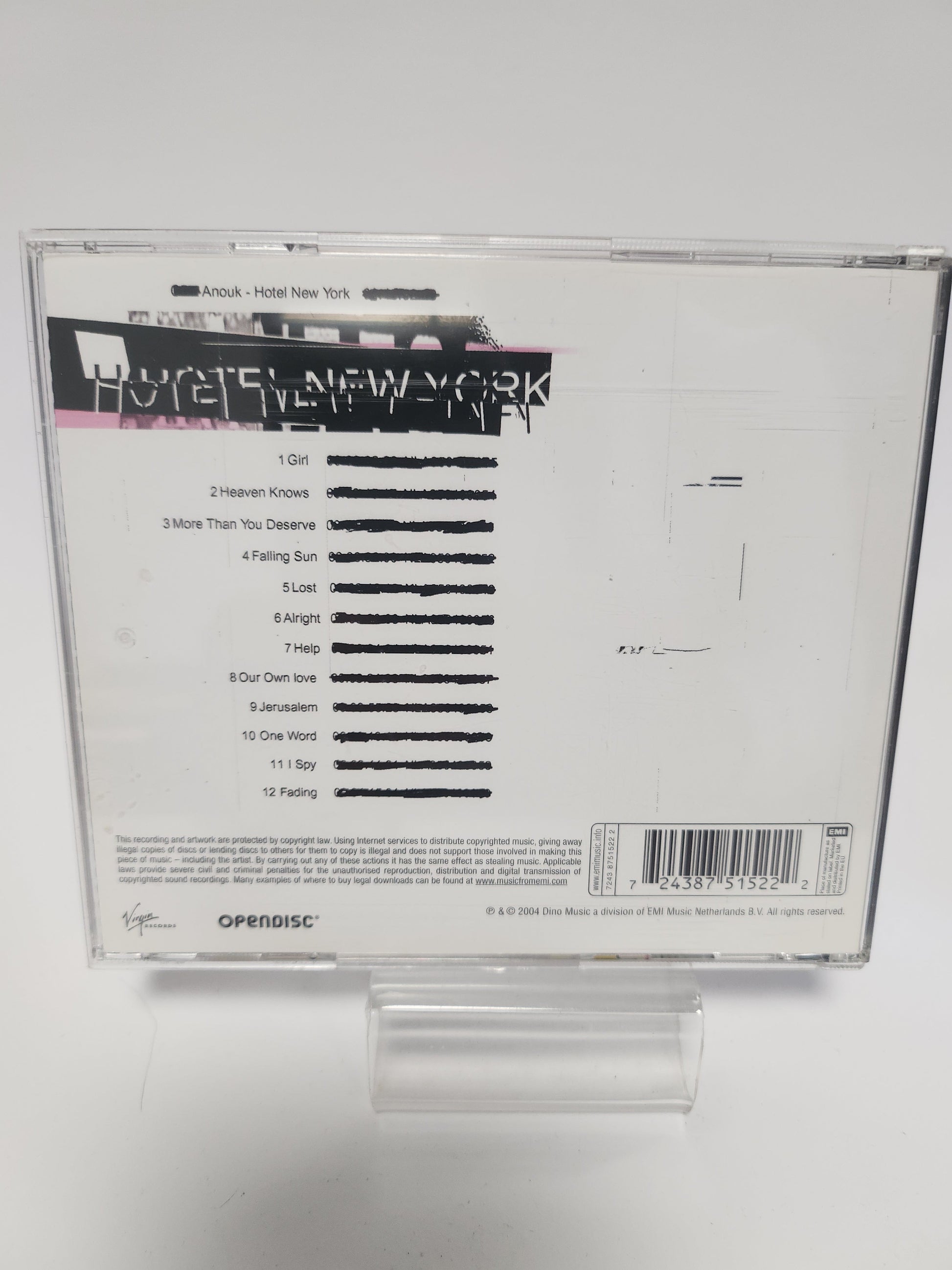 Anouk: Hotel New York CD - Cd