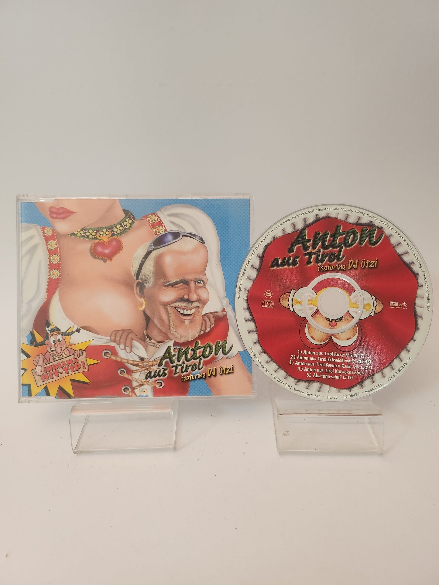 Anton aus Tirol festering DJ Ötzi CD Single - CD Single