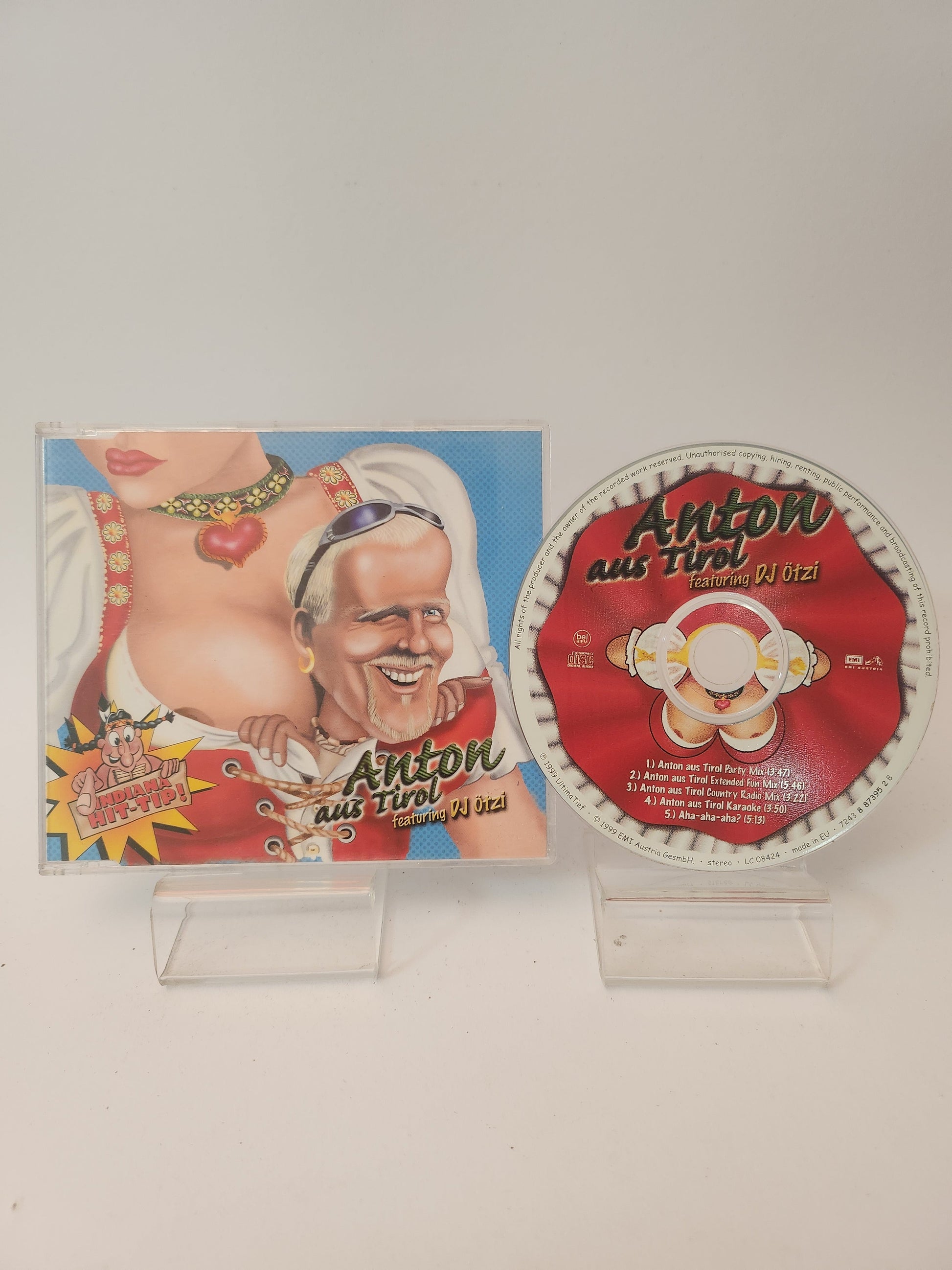 Anton aus Tirol festering DJ Ötzi CD Single - CD Single