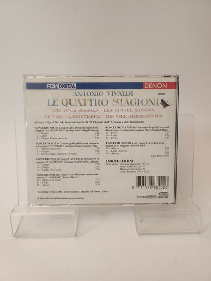 Antonio Vivaldi: le Quattro Stagioni CD - Cd