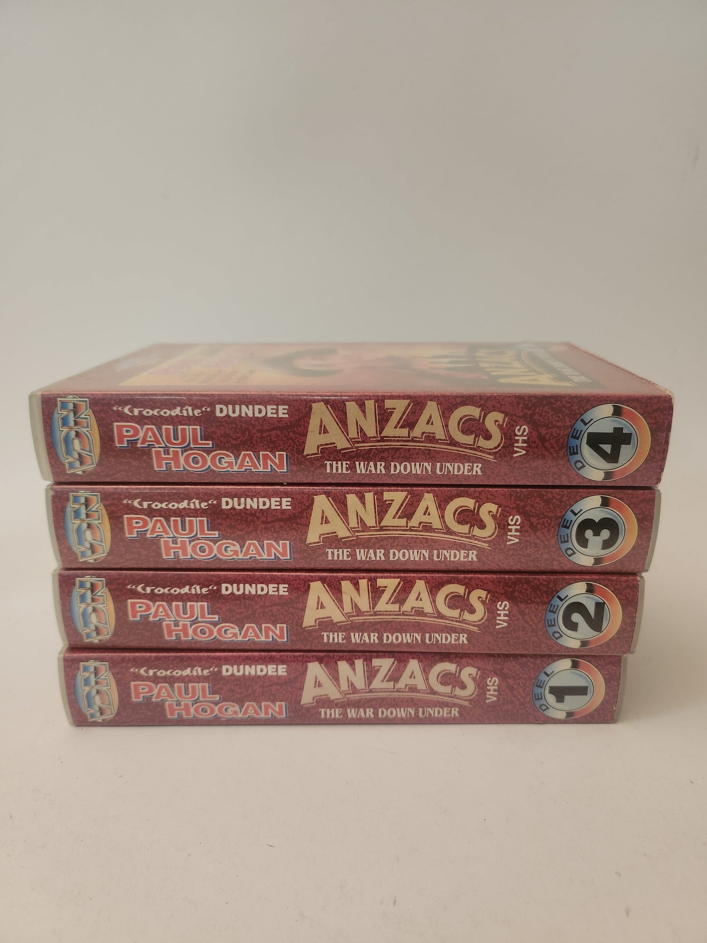 Anzacs: Paul Hogan 4 Delen VHS - VHS Volwassenen