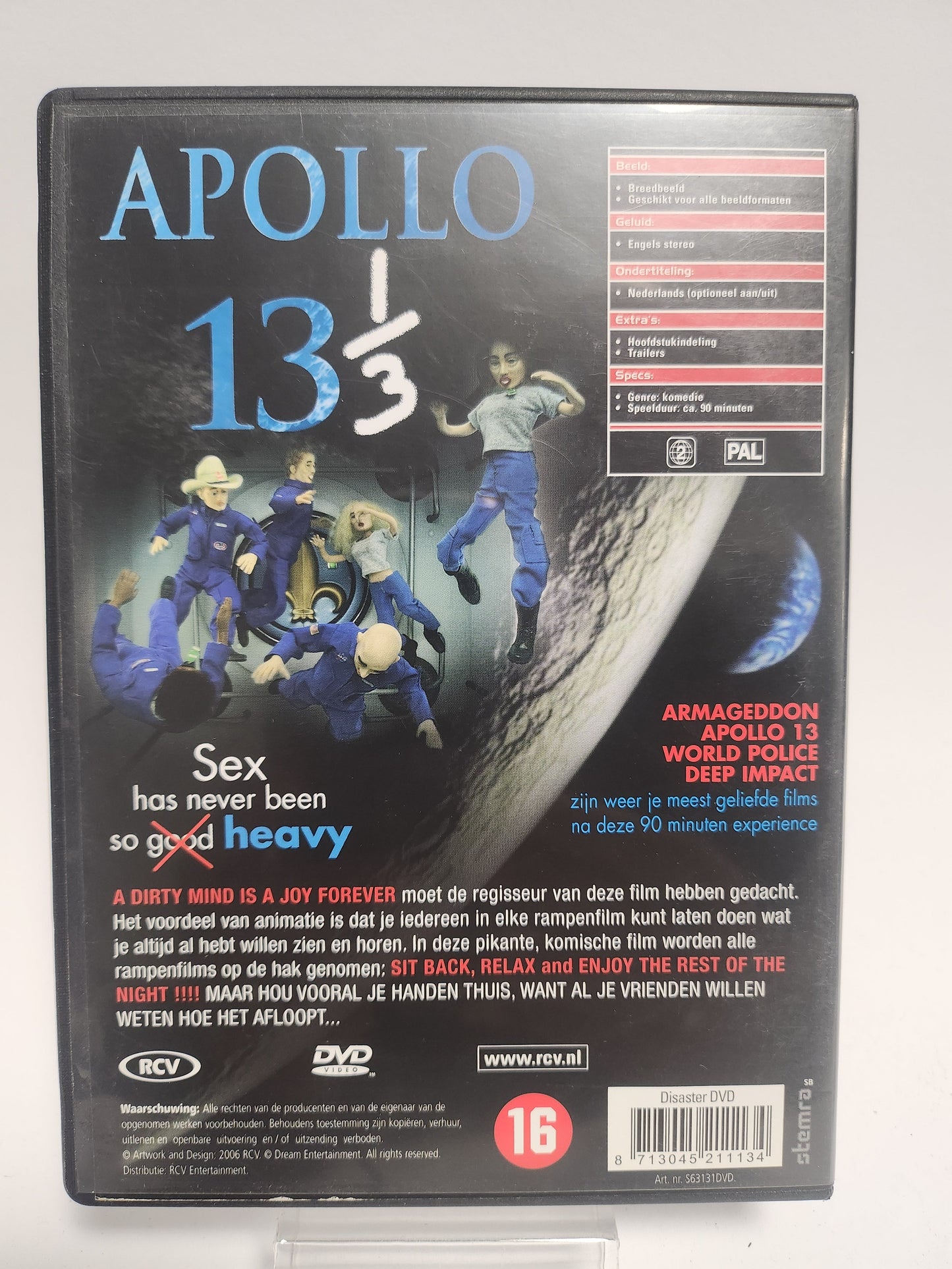 Apollo 13 1/3 Dvd - Dvd Volwassenen