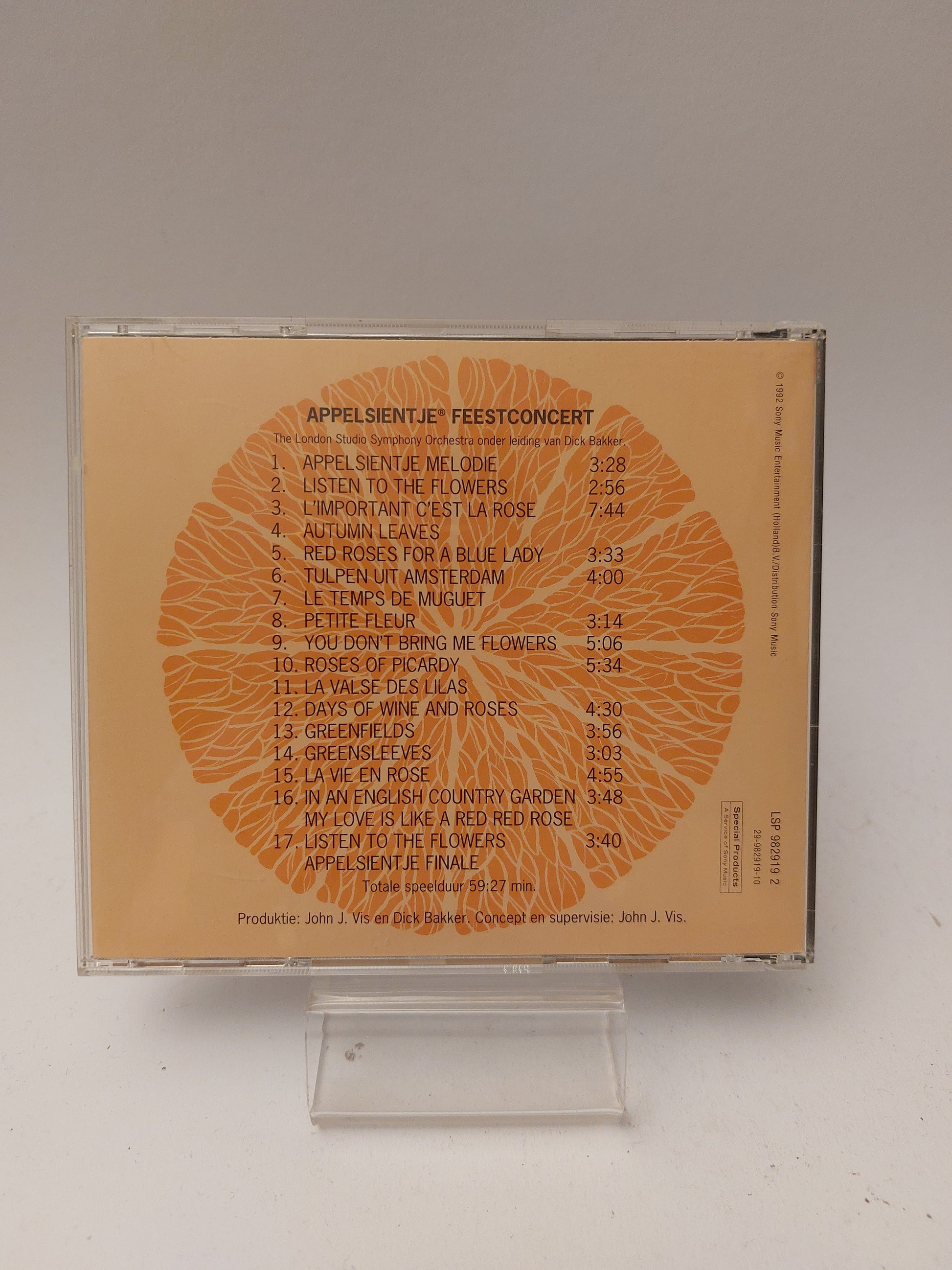 Appelsientje Feestconcert CD - Cd