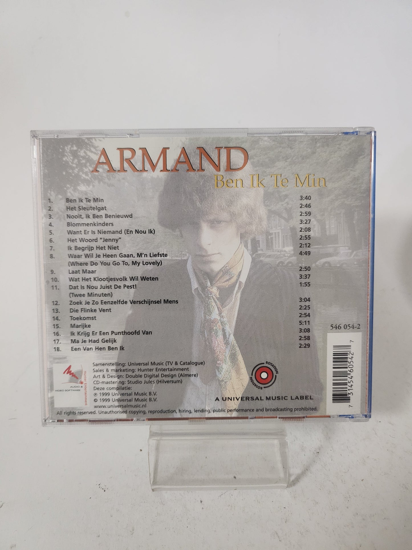 Armand: Ben ik te Min CD - Cd