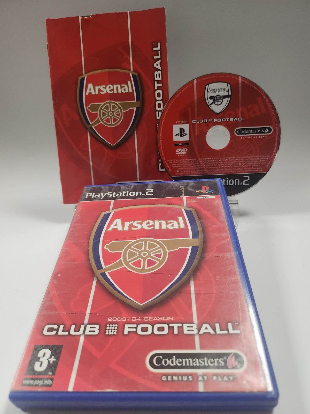 Arsenal Club Football Playstation 2 - Feniks Gameshop