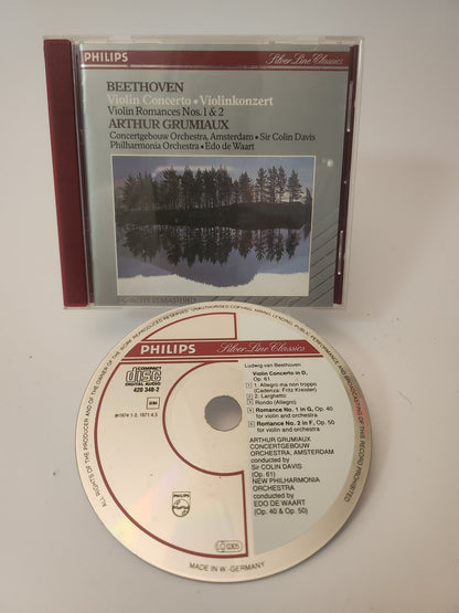Arthur Grumiaux: Beethoven Violin Concerto CD - Cd
