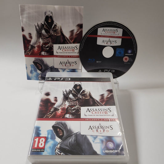 Assassin's Creed II GOTY + Assassin's Creed PS3 - Feniks Gameshop