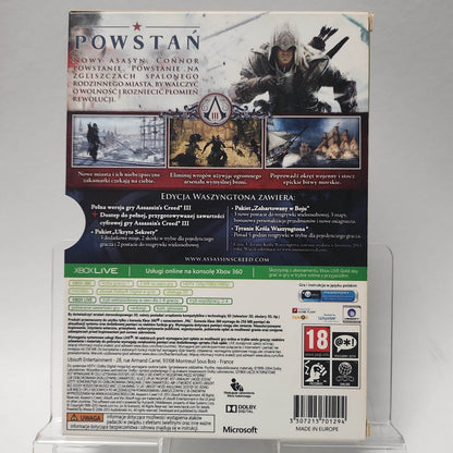 Assassin's Creed III Washington Edition Xbox 360 - Feniks Gameshop