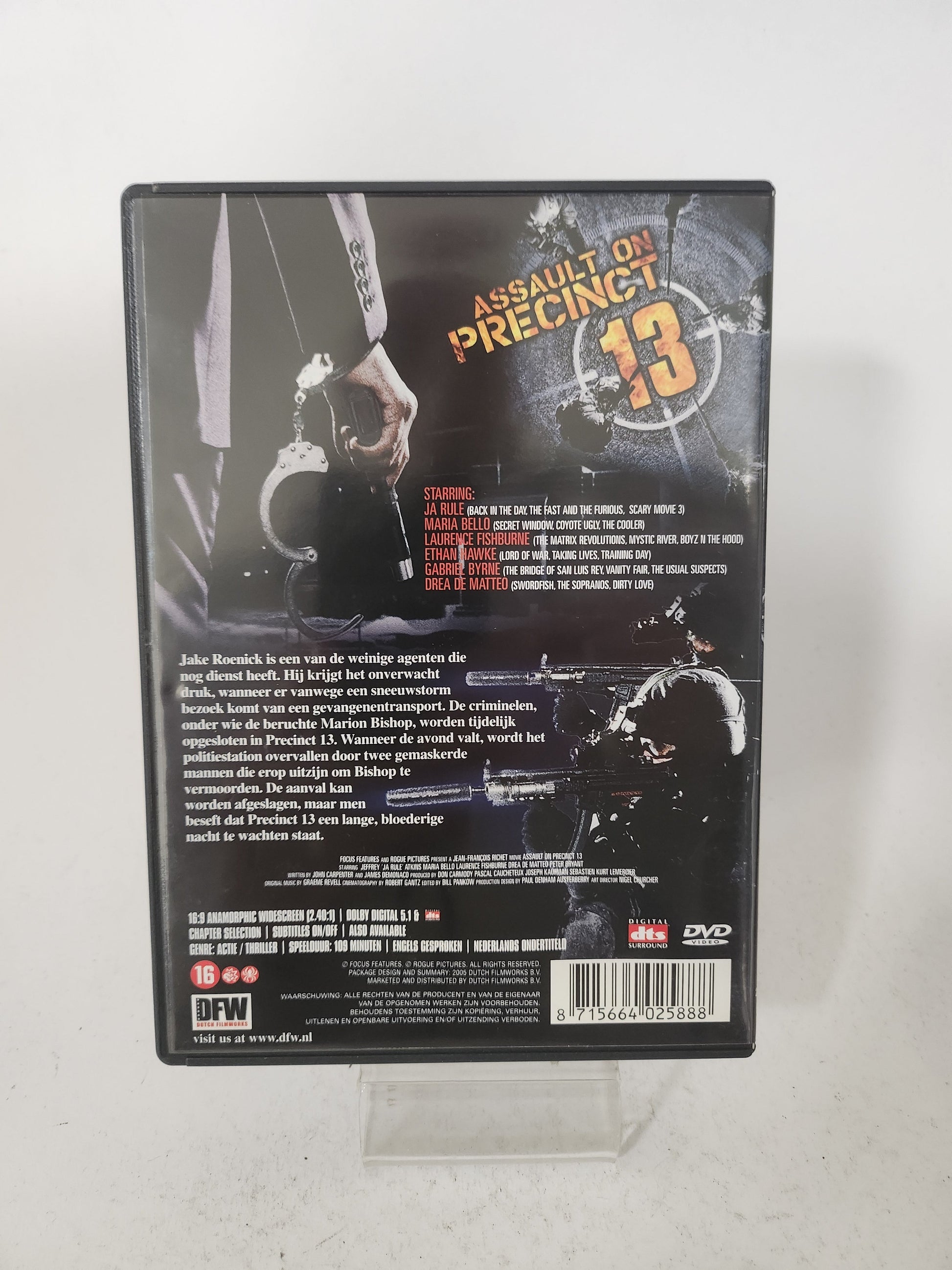 Assault on Precinct 13 Dvd - Dvd Volwassenen