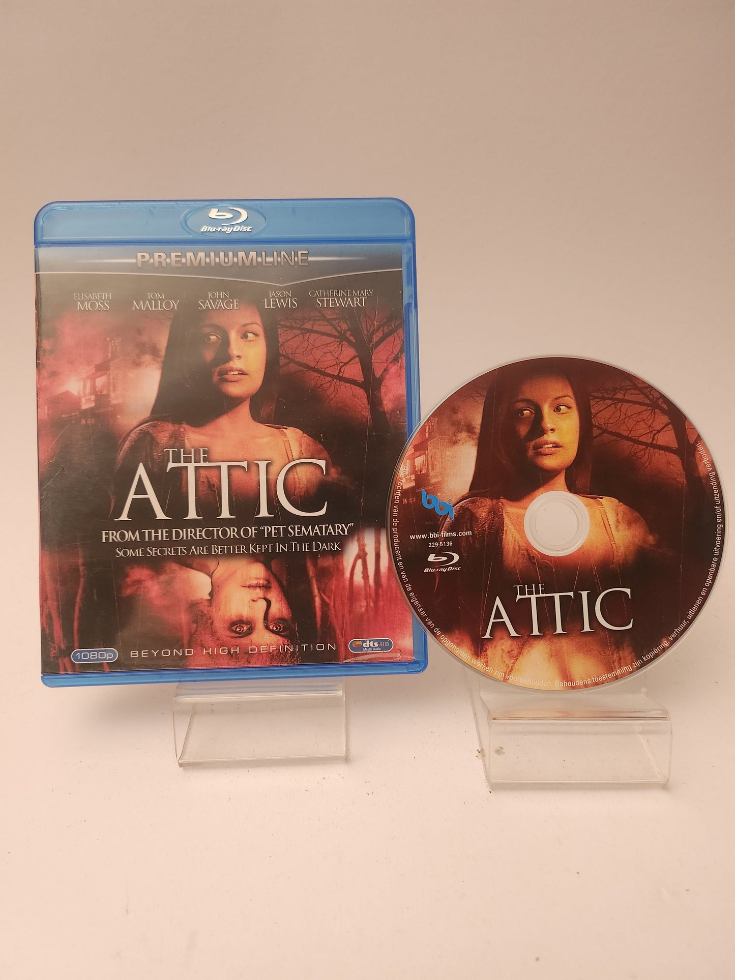 Attic Blu-Ray Elisabeth Moss - Blu-Ray
