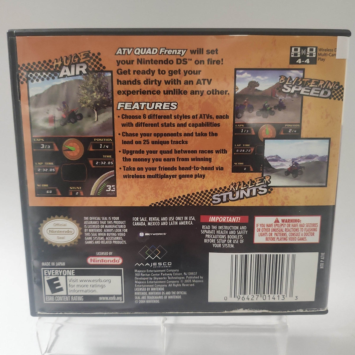ATV Quad Frenzy Nintendo DS - Feniks Gameshop