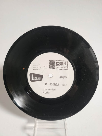 Au Pairs: Diet its Obvious Single Vinyl - Feniks Gameshop