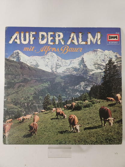 Auf Der Alm mit Alfons Bauer LP Vinyl - Lp Vinyl