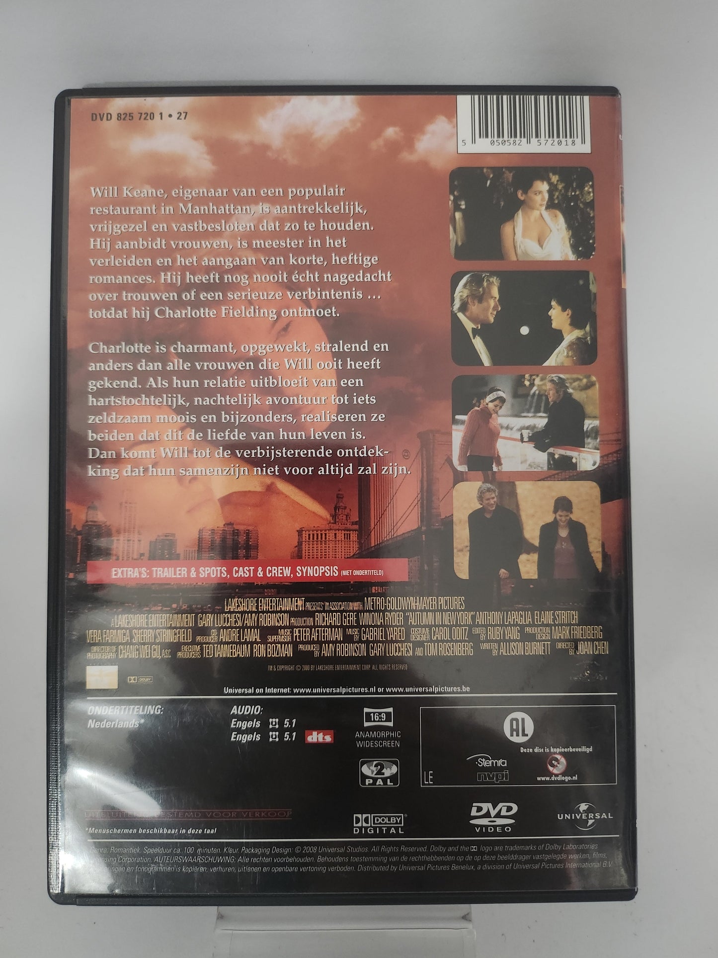 Autumn in New York Dvd - Dvd Volwassenen