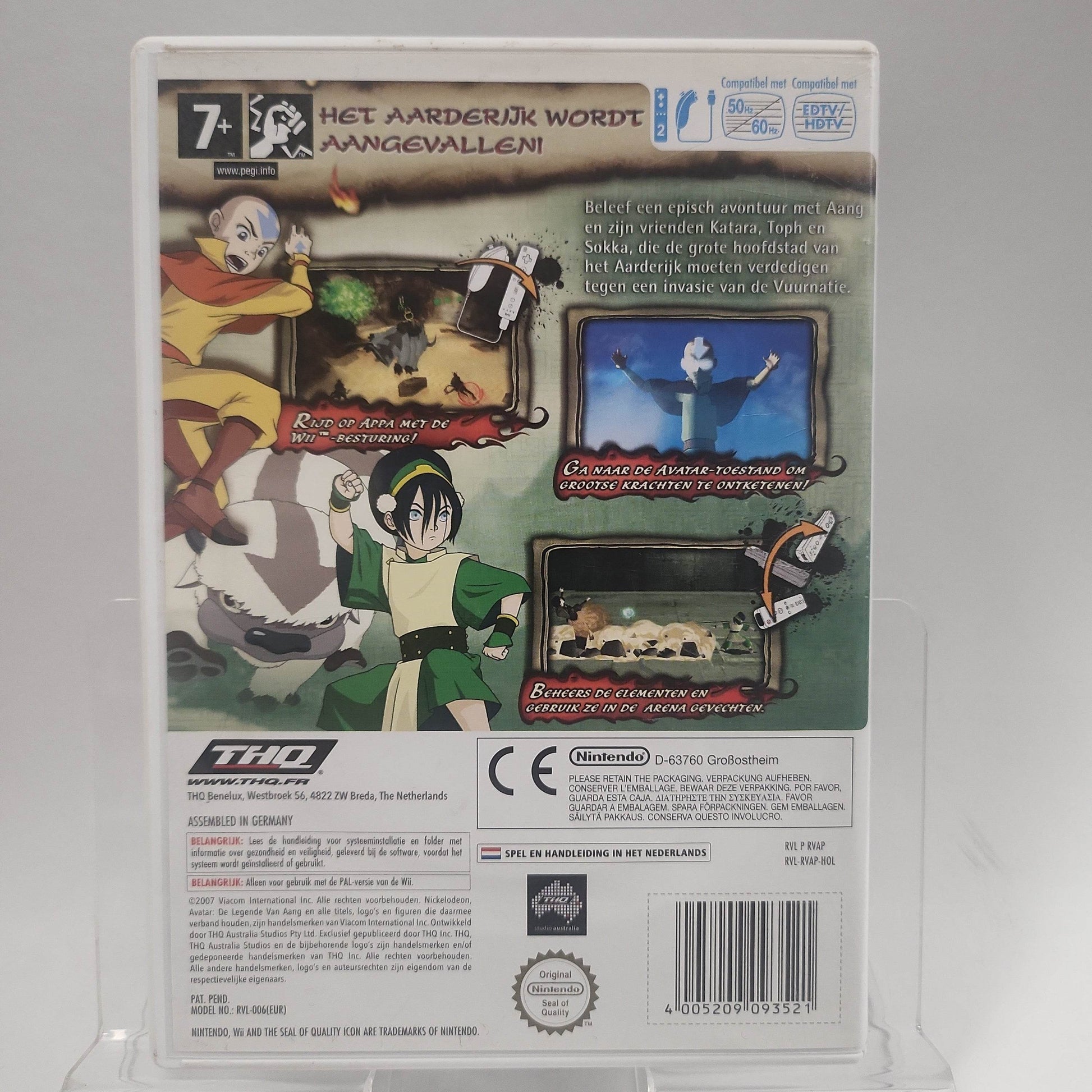 Avatar de Legende van Aang: de Brandende Aarde Nintendo Wii - Feniks Gameshop