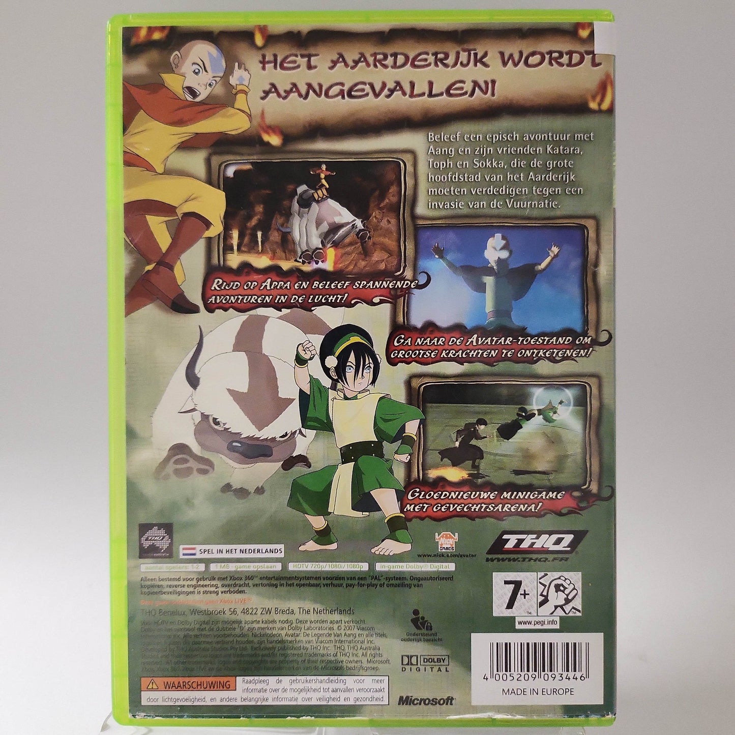Avatar de Legende van Aang de Brandende Aarde Xbox 360 - Feniks Gameshop