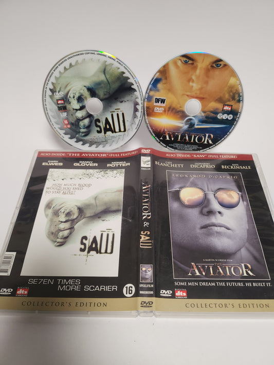 Aviator & Saw Dubble Disc Dvd - Dvd Volwassenen