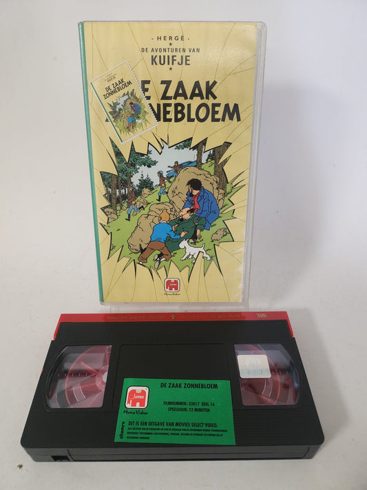 Avonturen van Kuifje: de Zaak Zonnebloem VHS Kids - VHS Kids