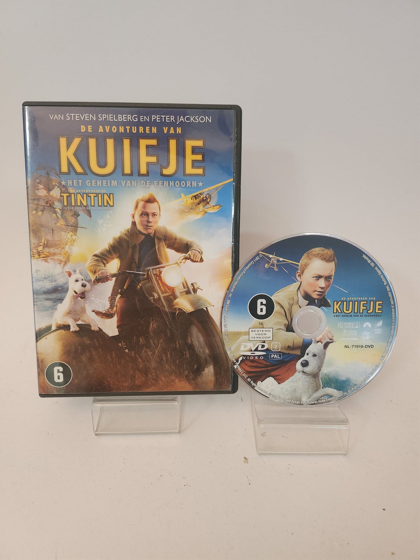 Avonturen van Kuifje het Geheim van de Eenhoorn DVD Kids - Dvd kids