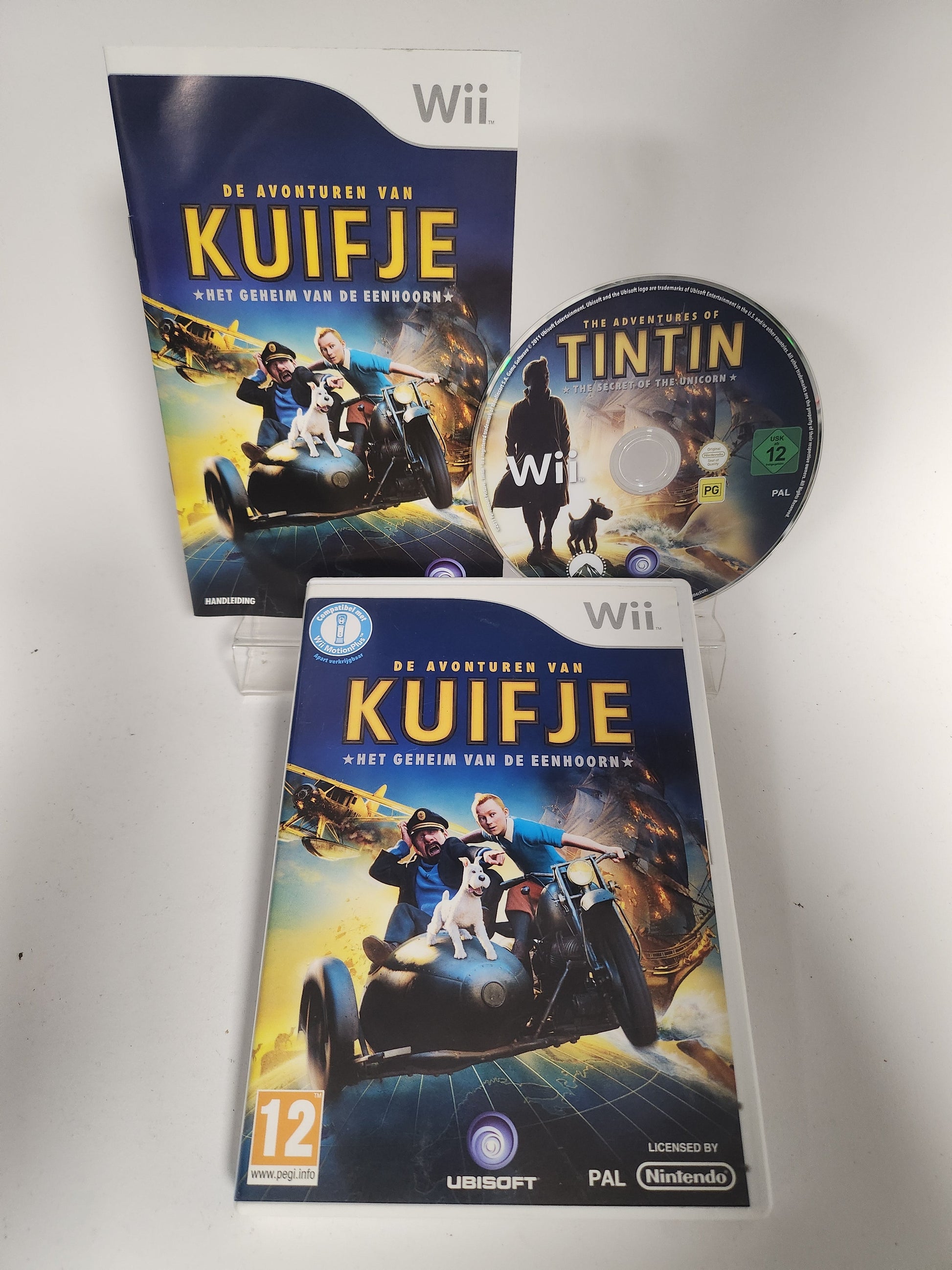 Avonturen van Kuifje het Geheim van de Eenhoorn Nintendo Wii - Nintendo Wii Games