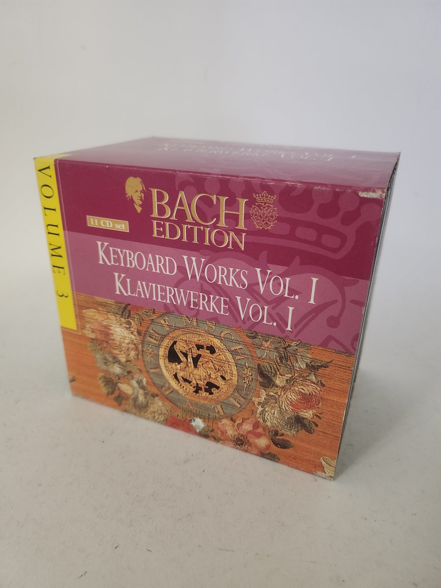 Bach Edition: Keyboard Works Vol 1 Volume 3 CD Box - Cd