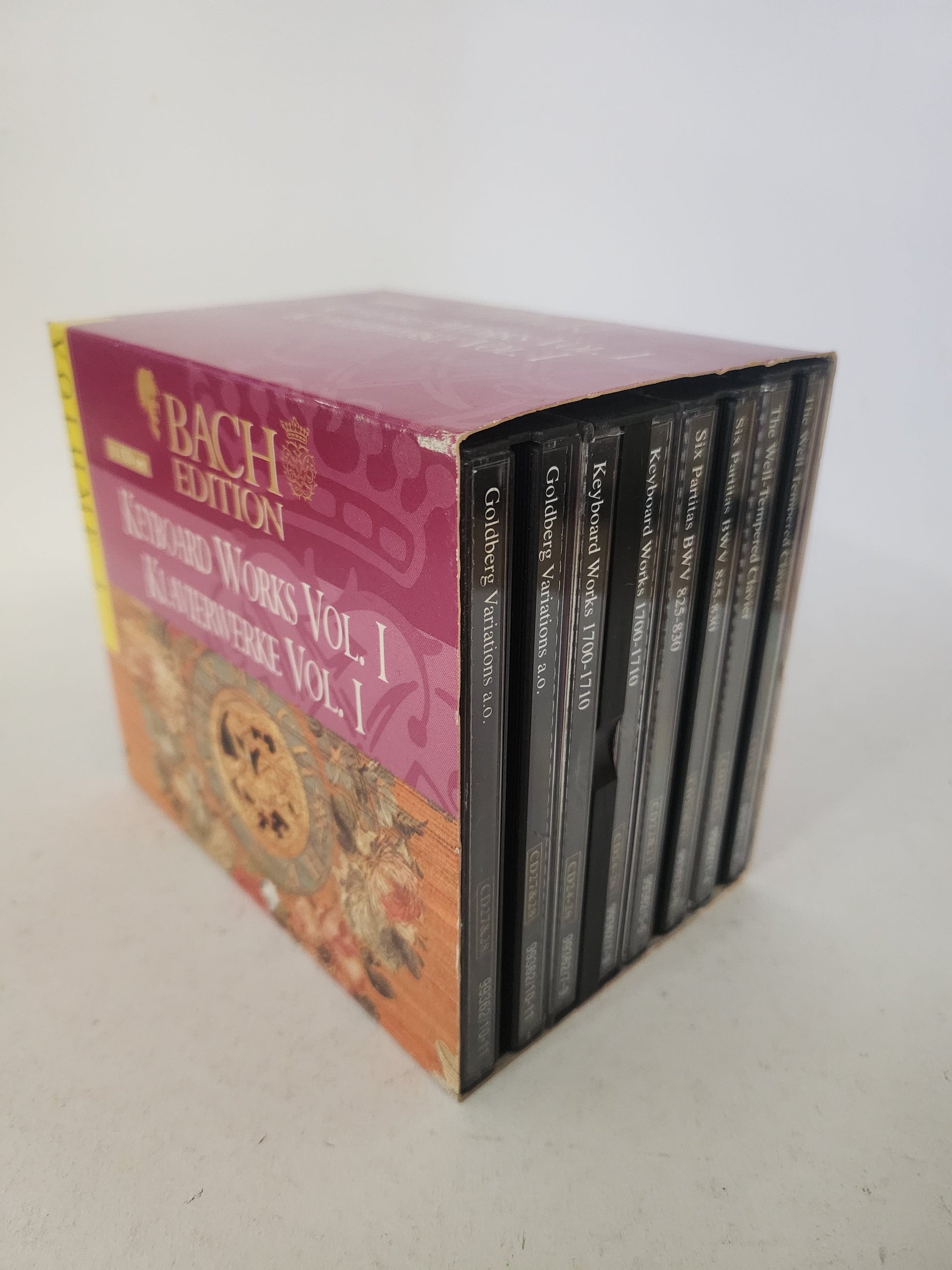 Bach Edition: Keyboard Works Vol 1 Volume 3 CD Box - Cd