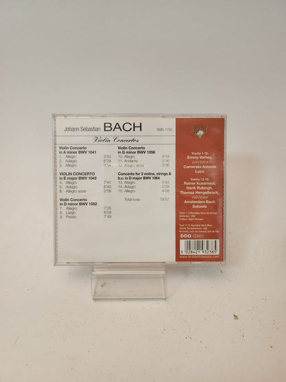 Bach: Violin Concerts CD - Cd