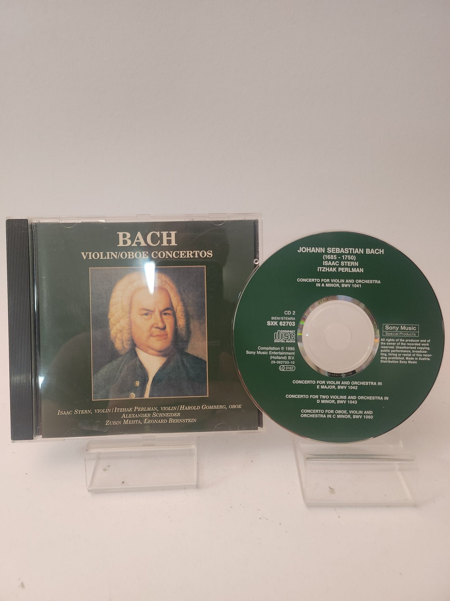 Bach Violin/OBoe Concertos CD - Cd