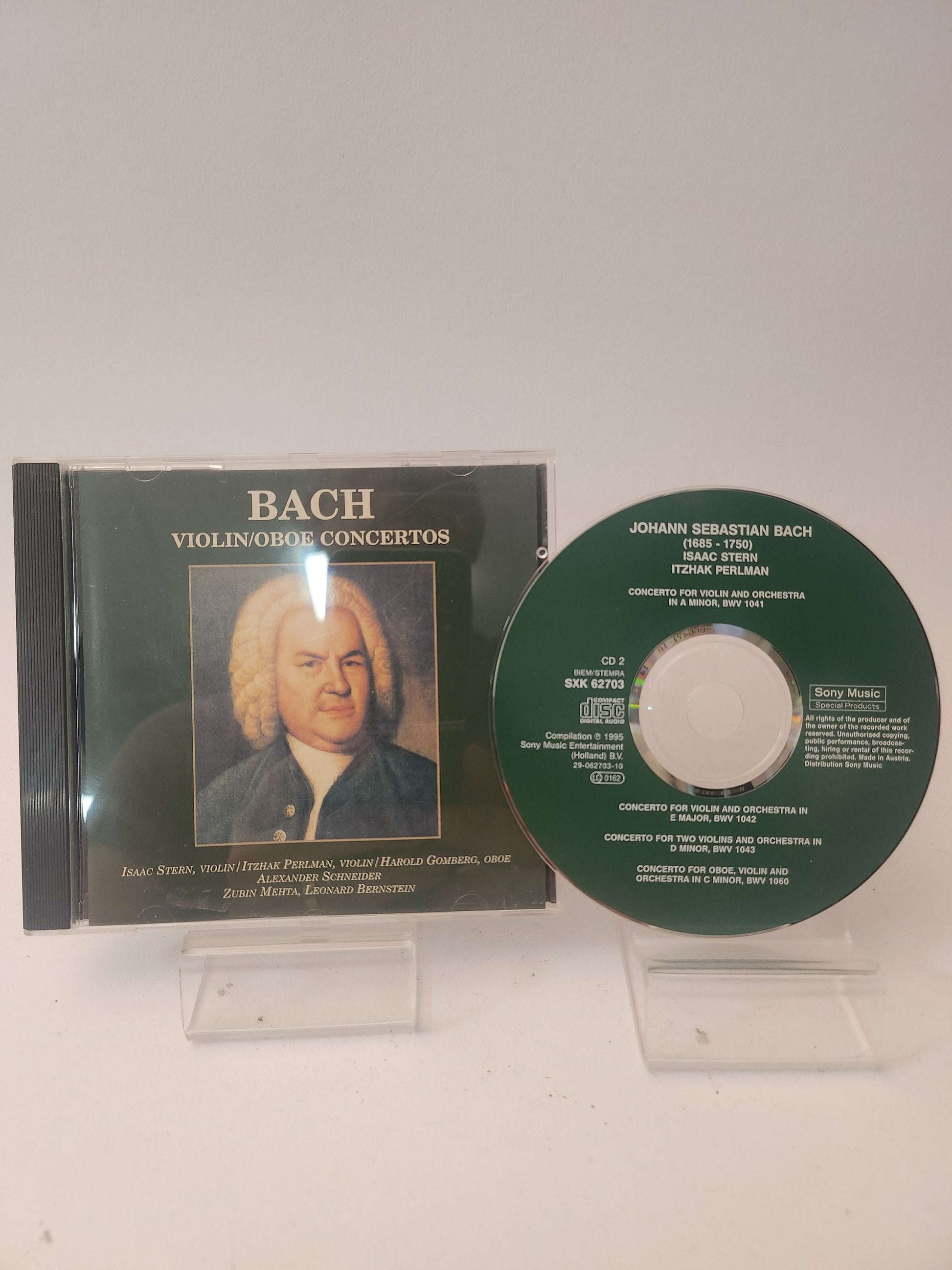 Bach Violin/OBoe Concertos CD - Cd