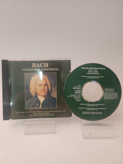 Bach Violin/OBoe Concertos CD - Cd