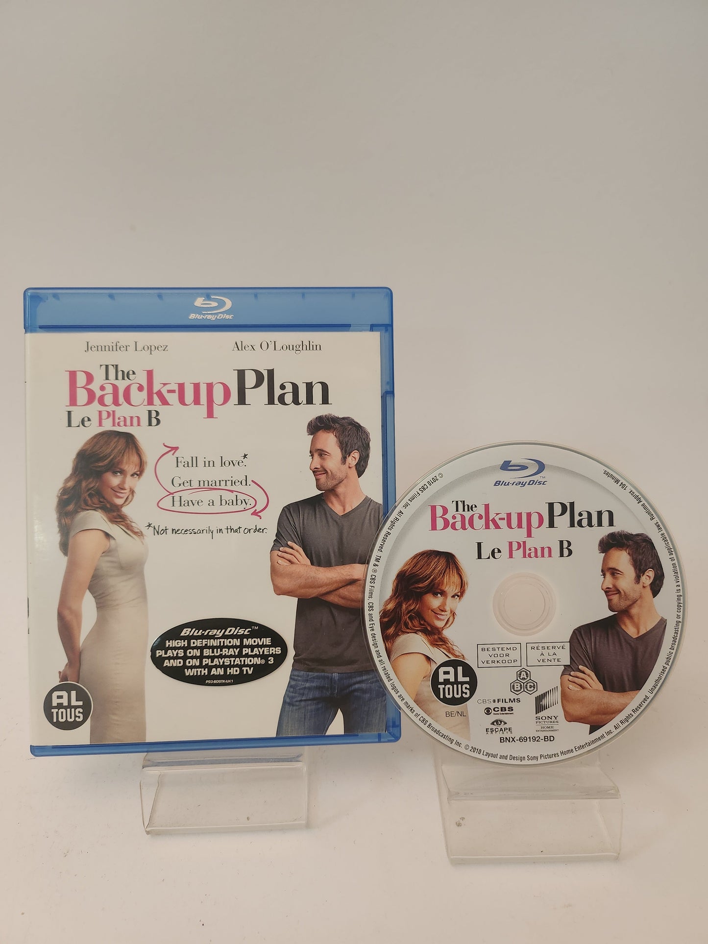 Back-up Plan Blu-Ray Jennifer Lopez - Blu-Ray