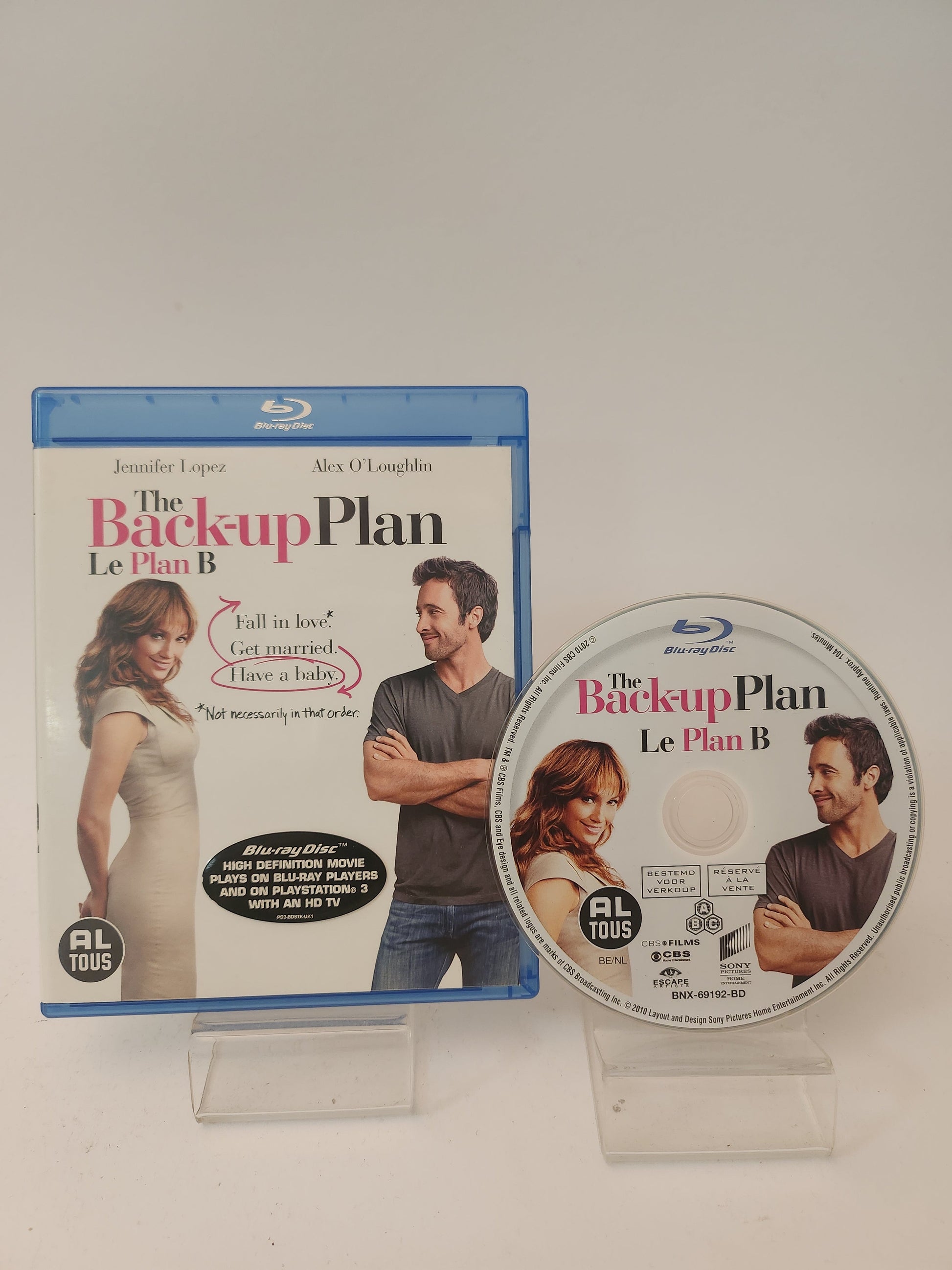 Back-up Plan Blu-Ray Jennifer Lopez - Blu-Ray