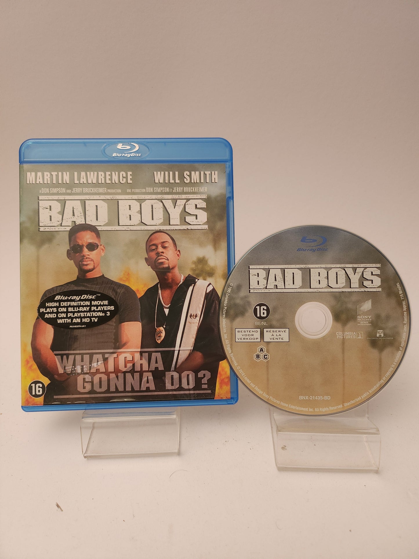 Bad Boys Blu-Ray Will Smith Martin Lawrence - Blu-Ray