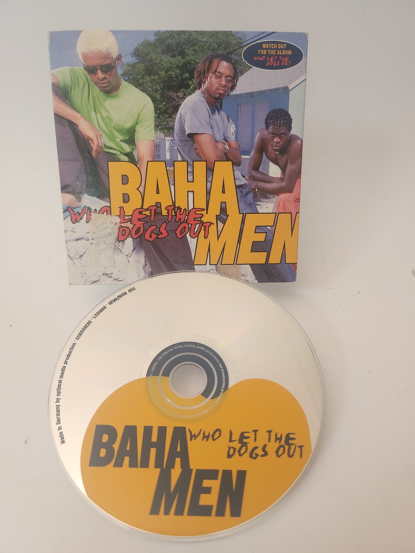 Baha Men: Who Let the Dogs Out CD - CD Single