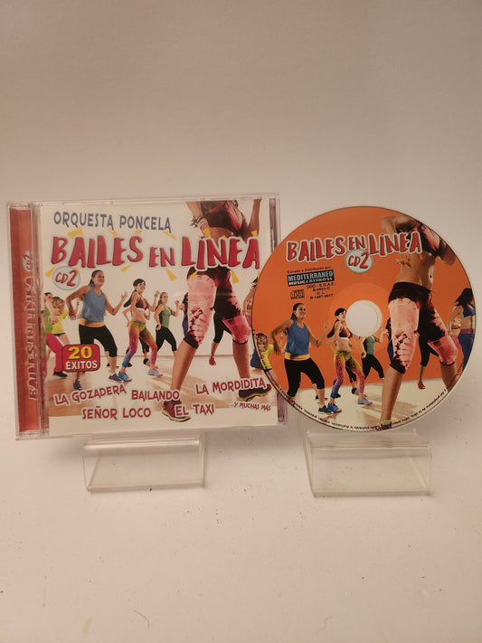 Bailes en Linea CD2 - Cd