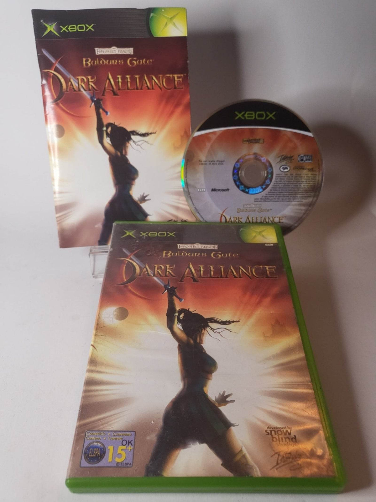 Baldur's Gate Dark Alliance Xbox Original - Feniks Gameshop